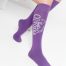 Purple Riding Socks