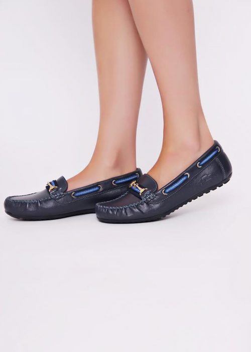 Navy Blue deck Shoes