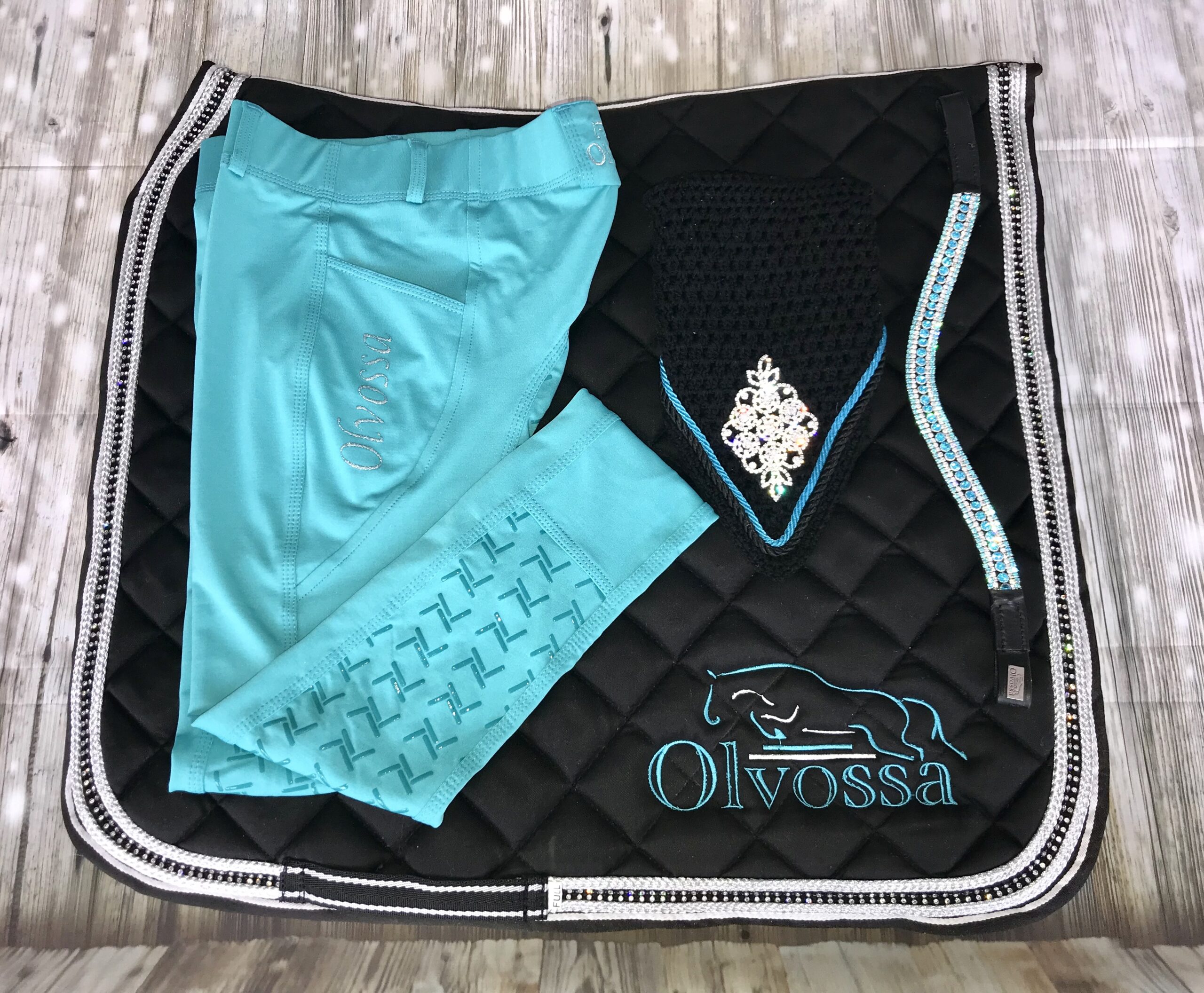 Mint Full Seat Riding Leggings - Image 2