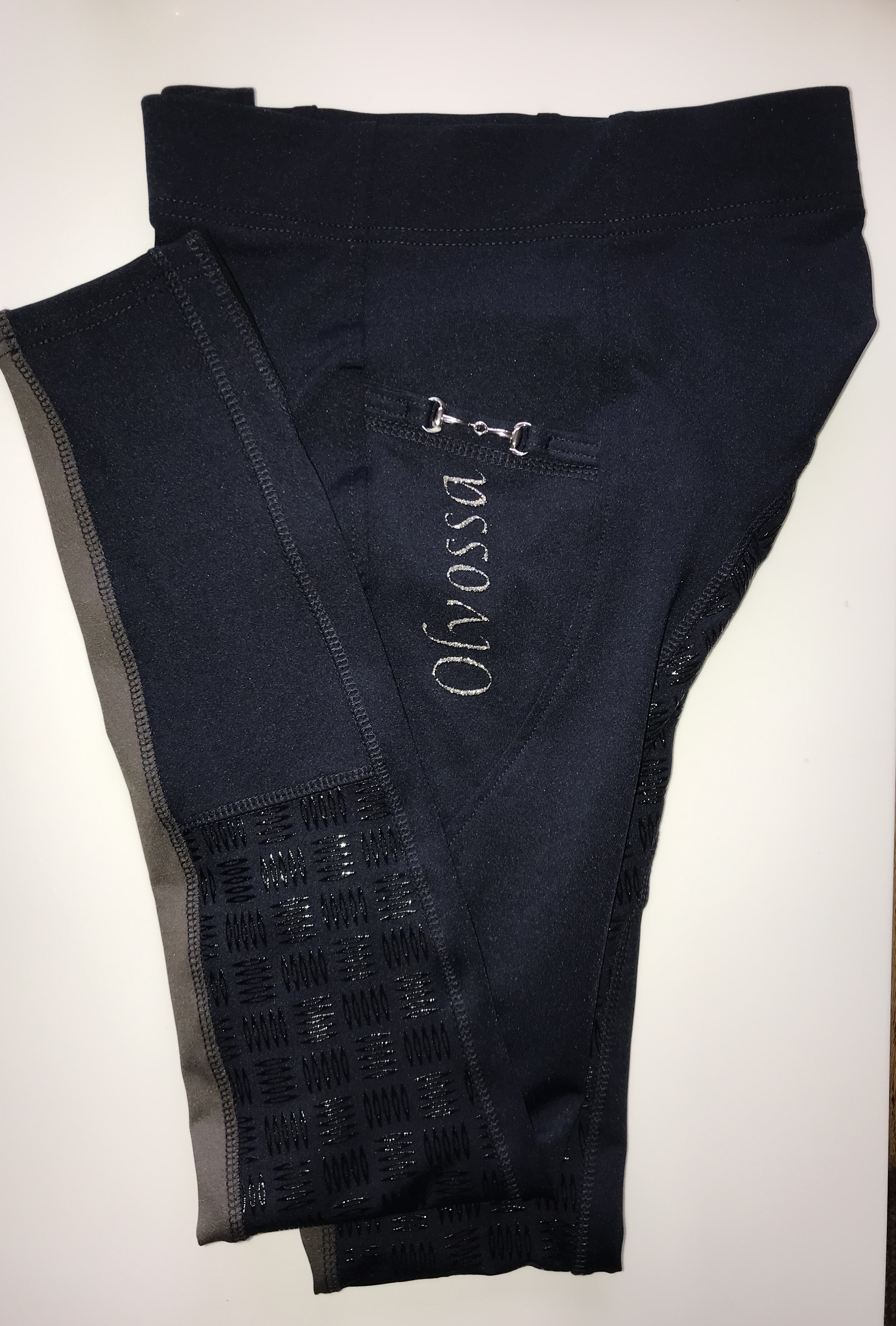 Mesh Full Seat Riding Leggings - Image 2