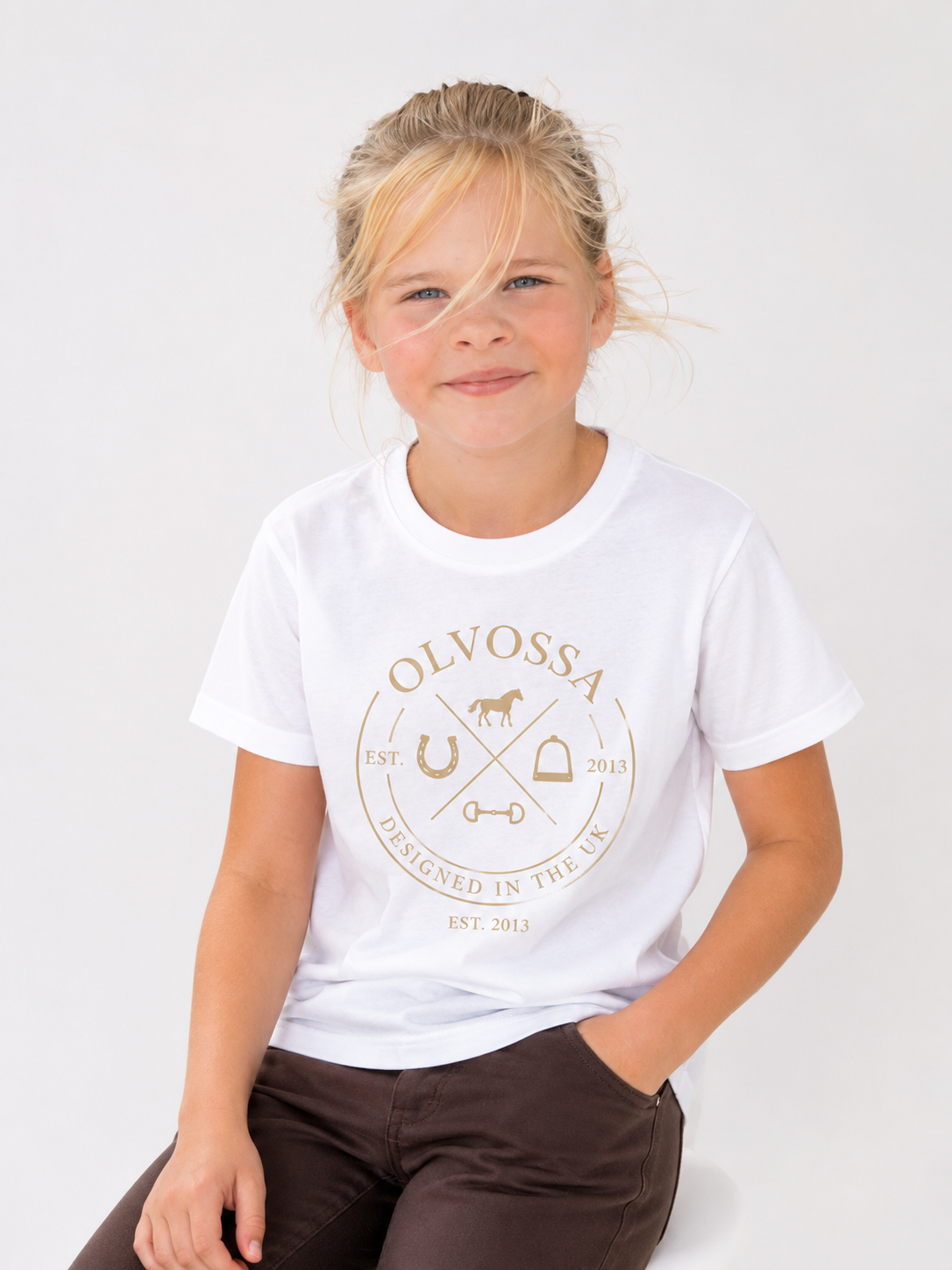 Olvossa Children’s ‘Polo’ T Shirt
